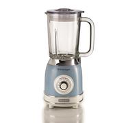 Ariete Blender Vintage Bleu avec Bol en Verre 1,5 L