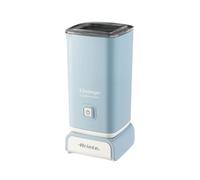 Ariete Cappuccinateur Vintage 2878, Mousseur à Lait Électrique Rétro Pour Cappuccino Et Chocolat Chaud, Buse à Cappuccino Électrique 2 Minutes, Capacité 250Ml, Puissance 500W, Bleu Clair