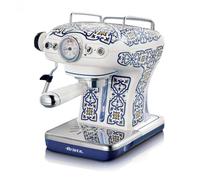 Ariete Capri 1389 Macchina da Caffè Manuale 850W 15 bar Cappuccinatore Blu Acciaio