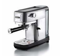 Ariete Coffee Machine 1380 - Machine à café espresso avec écran numérique et moulin à café intégré - Gris