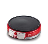 Ariete 0202/00 appareil à crêpes 1 crèpe(s) 1000 W Rouge, Argent, Blanc