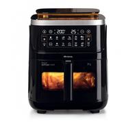 Ariete Friteuse à air 4636 – 7 L, 1700W, vapeur et grill, 10 fonctions, panier transparent