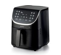 Ariete Friteuse 7L 4627, Friteuse 7L, Minuteur 60 Minutes, Ecran LCD et Tactile avec 12 Modes de Cuisson, Fonction Max Crisp, Température Maximale 200° C, Capacité 2kg, 1700W, Noir