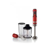 Ariete Frullatore ad immersione Moderna 602 1000W 10 velocità Turbo Rosso