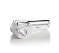 Ariete 0044/20 Râpe électrique et spiraliseur Acier inoxydable, Blanc