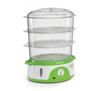 Ariete Healthy Steam Cuisinière Électrique 800W 3 Panier Et Cuiseur À Riz