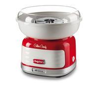 Ariete Machine à barbe à papa Party Time 2973 – 450 W, unité de dosage et 4 cônes, rouge