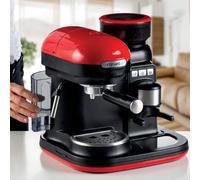 Ariete Machine à espresso Moderna 1080W 800 ml rouge et noir