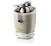 Ariete Presse-agrumes électrique Vintage 413 – Levier, 2 cônes, moteur silencieux, Beige