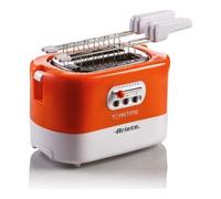 Ariete Toast Time 500 Grille-Pain 700 Watt, 9 Niveaux De Dorure, Orange