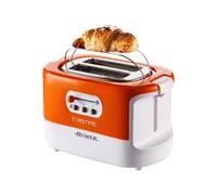 Ariete Toastime 0159 - Grille-pain - 2 tranche - 2 Emplacements - orange