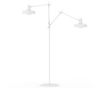 Arigato Double Lampadaire Blanc