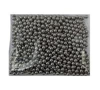 Arightmu Lot de 200 billes de roulement en acier au carbone, billes en acier, billes de roulement en acier (argenté, 8 mm)