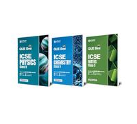 Arihant QUE Bee ICSE Maths,physics, chemistry Class 9 Exam 2026 | Quick Theory, Exam Pattern Questions and Sample Question Paper | Keywords Highlighted In Theory & Answers