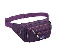 Ariineer Imperméable Sacs Banane Homme Femme Sport Running Sacs à Dos de Randonnée Sacs de Sport Vélo Etuis pour Couteaux et Outils de Randonnée (Violet)