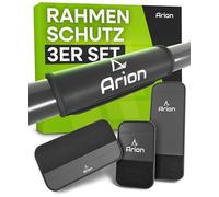 Arion Lot de 3 protections de cadre de vélo I Protection de transport compatible avec porte-vélos Thule I Cadre de protection en carbone I Remorque de vélo électrique Accessoires I Fixation
