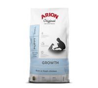 Arion Original - Puppy Small Growth Chicken- Croquettes Haut de Gamme pour Chiots de Petite Races- Digestion Optimale- Riche en Poulet- 2kg- Matières premières 100% Naturelles