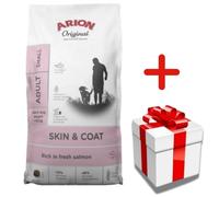 ARION Original Skin & Coat Adulte Saumon et Riz Petites Races 2kg+Surprise