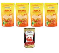 Wasa Original Lot de 3 crackers avec 100 % farine de seigle, tranches croustillantes avec farine de seigle entier, riches en fibres, 275 g + boîte italienne Gourmet Polpa di Pomodoro 400 g