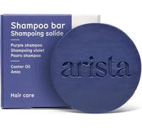 Arista Shampoing Violet Solide | Huile De Ricin & Poudre D'Amla | Shampoing Sans Sulfate | Shampoing Dejaunisseur Cheveux Blond