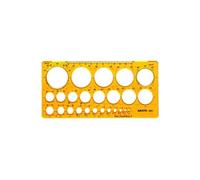 Aristo AR-5031 Gabarit circulaire 1-36 mm 25 cercles