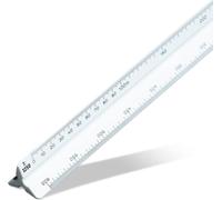 ARISTO AR23705EB Règle triangulaire C ARISTO, blanc