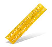 Aristo AR-5301/7 Gabarit de lettre 7mm profil en H Ecriture B Hétéro G