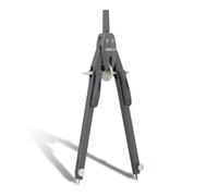 Aristo AR552811-20 BTS Compas à réglage rapide avec branches compas non réglables (cercles jusqu'à 340 mm de diamètre, zinc moulé sous pression, 2 mines de rechange et aiguille de rechange) rock