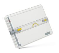 Aristo Ar70332 Tableau À Dessin A3 (297x420 Mm) Gris, Blanc Et Jaune Gris