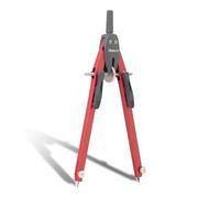 Aristo BTS AR552812-20 Boussole à réglage rapide (cercles jusqu'à 340 mm de diamètre, zinc moulé sous pression, 2 fils de rechange et aiguille de rechange) lave