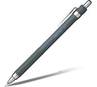Aristo crayon à mine fine Mat Series, gris, 0,5 mm, avec zone de préhension en caoutchouc, clip métallique
