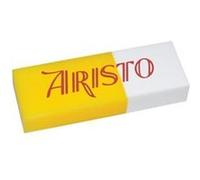 ARISTO - Gomme caoutchouc Geo TB 020 (AH 87320) (L)20 x (P)63 x (H)11 mm 2/3 enlève encre de chine, 1/3 enlève Crayon