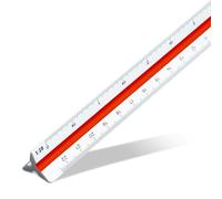 Aristo Règle triangulaire en plastique 30 cm (Blanc) (Import Allemagne)
