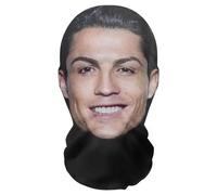 Aristo Solutions Masque intégral avec impression 3D réaliste, respirant, léger et confortable, excellent pour le cosplay, les fêtes, Halloween, le carnaval et les événements (Cristiano Ronaldo)