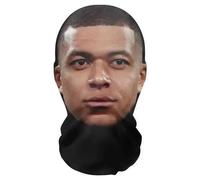 Aristo Solutions Masque intégral réaliste Kylian Mbappe avec impression 3D - Respirant, léger et confortable, idéal pour le cosplay, les fêtes, Halloween, le carnaval et les événements