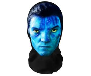 Aristo Solutions Masque réaliste Avatar en impression 3D pour le visage complet - Respirant, léger et confortable, idéal pour cosplay, fêtes, Halloween, carnaval et événements Jake Sully