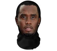 Aristo Solutions P. Diddy Masque facial complet avec impression 3D réaliste - Respirant, léger et confortable, idéal pour le cosplay, les fêtes, Halloween, le carnaval et les événements amusants