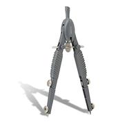 Aristo Compas Topline Mat Series Réglage rapide, jusqu'à 370 mm de diamètre, mines de rechange, Gris