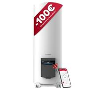 Ariston ABYLEOS XPERT WIFI Chauffe-eau Électrique Steatite Connecté 300L - Autoportant au Sol Ø570mm - Flexibilité Energétique - Remplacement à Vie - Technologie ACI - NF Performance 3 étoiles