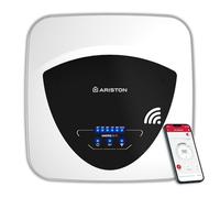 Ariston ANDRIS ELITE WIFI 15L - Chauffe-eau électrique sur-évier - 13% d’Economies d’Energie - Chauffe eau 15l conçu et fabriqué pour être installé en France