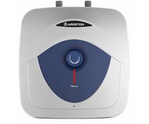 Ariston Blu Evo RS 10L - Chauffe-Eau Électrique Sous-Évier | Ballon d’Appoint pour Évier ou Lavabo - 2000 W - Température Réglable en Façade - Résistance Blindée