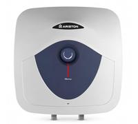 Ariston Blu Evo RS 30L - Chauffe-Eau Électrique Sur-Évier | Ballon d’Appoint pour Évier ou Lavabo - 2000 W - Température Réglable en Façade - Résistance Blindée
