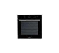 Hotpoint Ariston FA2 530 H BL HA - Four - encastrable - niche - largeur : 56 cm - profondeur : 56 cm - hauteur : 60 cm - avec système auto-nettoyant - classe A - noir Noir G