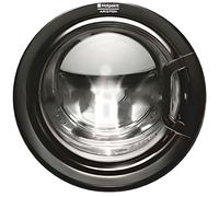 ARISTON. Hublot Complet Hotpoint Noir Futura Pour LAVE LINGE Ref C00288783