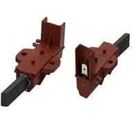 ARISTON INDESIT 1 Paire de balais charbons moteur machine à laver originales rouges SP 1
