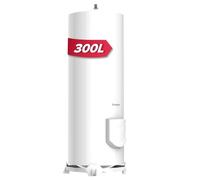 Ariston Initio 300L - Chauffe-Eau Électrique au Sol, Ø570 mm | Eau Chaude Sanitaire - Résistance Blindée - Cuve en Acier Émaillé - Anode Magnésium - Température Réglable