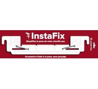 Ariston INSTAFIX, Support Mural Sans Perçage pour Chauffe-Eau Électrique Ariston, Compatible VELIS - LYDOS - PRO1, Conçu et fabriqué pour être installé en France