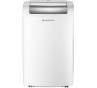 Ariston Mobis 10 Plus, Climatiseur Mobile Compact 3 en 1, 10.000 Btu-h, Silencieux, Filtre Anti-Odeur, Classe Energétique A+