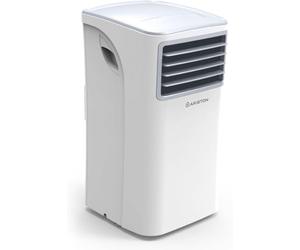 Ariston Mobis 8, Climatiseur Mobile Compact 3 en 1, 8.000 Btu/h, Air Pur, Silencieux