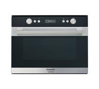 Micro-onde combiné Hotpoint MS 767 IX HA - 34 L - 1000 W - Noir, Acier inoxydable